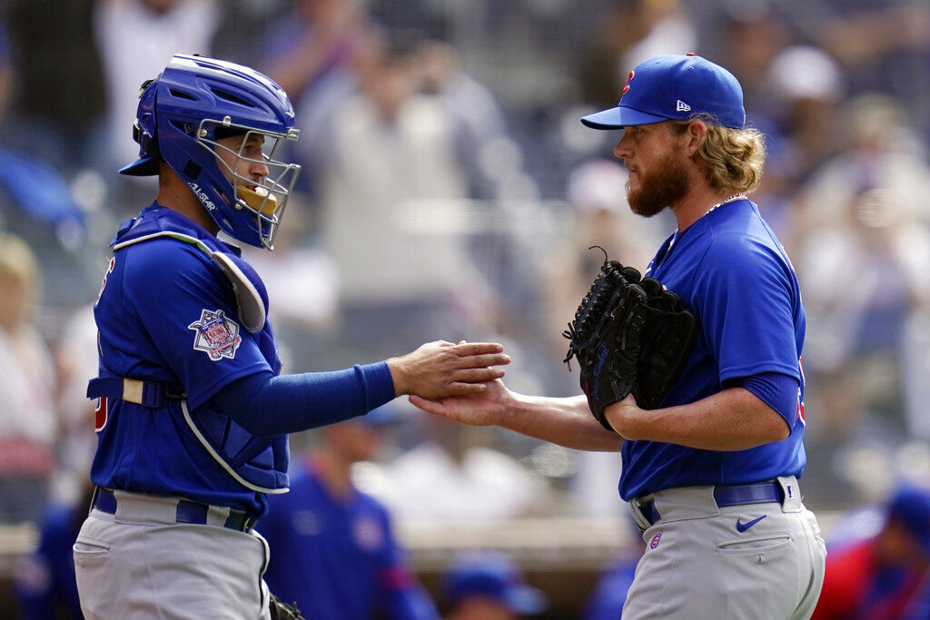 Cubs Padres Baseball